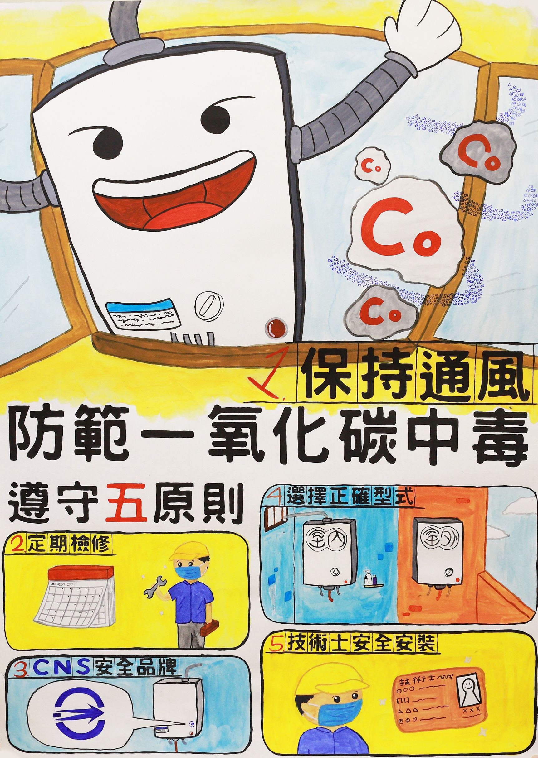 防範CO