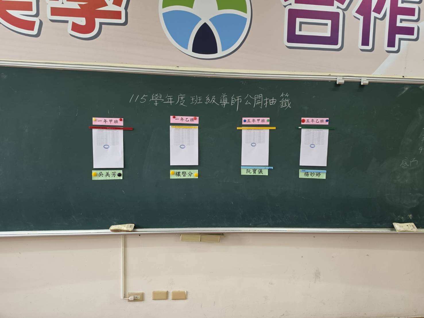 抽籤結果